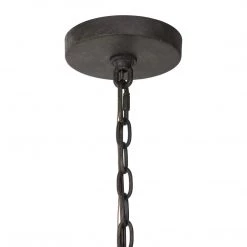 Accessories Uttermost Atwood 8 Light Wagon Wheel Pendant