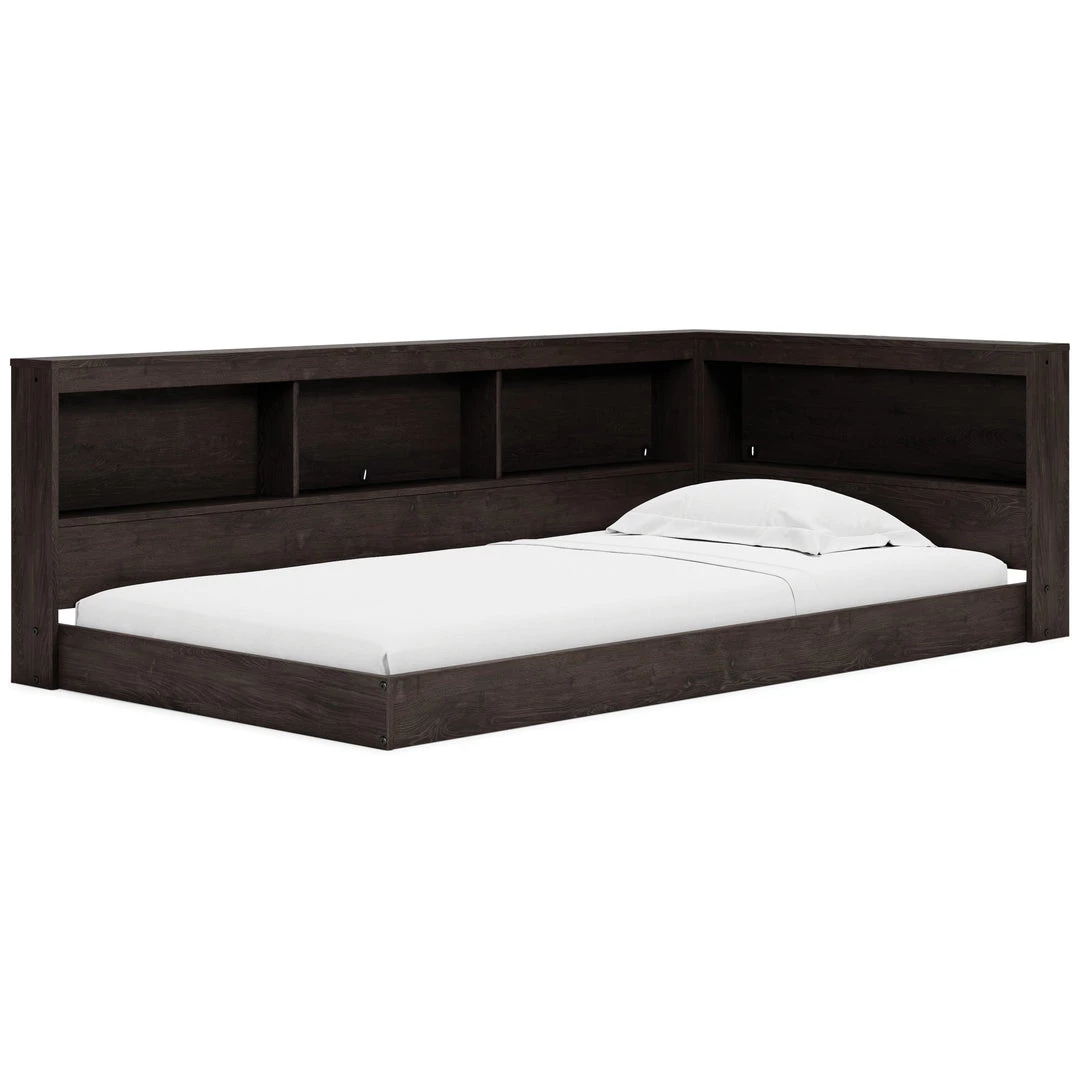 Signature Design By Ashley® Piperton - Black - Twin Bookcase Storage Bed Beds 4 Signature Design By Ashley® Piperton - Black - Twin Bookcase Storage Bed Beds
