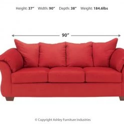 Ashley Furniture Darcy - Sofa Sleeper Contemporary - Sleeper Sofas
