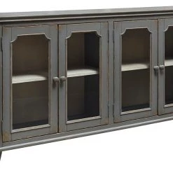 Ashley Furniture Mirimyn - Antique Accent Cabinet Cabinets