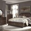Signature Design By Ashley® Adinton - Brown - 6 Pc. - Dresser, Mirror, Chest & Queen Panel Bed With 2 Storage Drawers Bedroom Sets