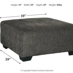 Ashley Furniture Ballinasloe - Oversized Neutral - Ottomans
