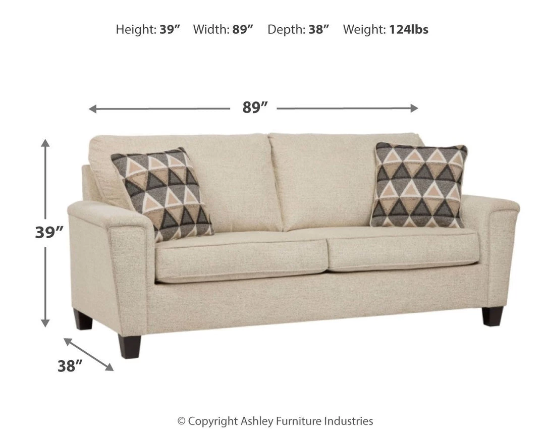 Ashley Furniture Abinger - Sofa Angled Side - Stationary Sofas 6 Ashley Furniture Abinger - Sofa Angled Side - Stationary Sofas