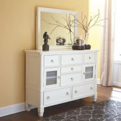 Ashley Furniture Dressers Prentice - Best In Class - Dresser, Mirror