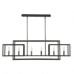 Uttermost Quadrangle 6 Light Rectangular Chandelier Accessories