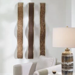 Accessories Uttermost Valdivia Serpentine Wall Decor, S/3