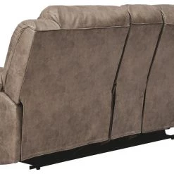 Ashley Furniture Stoneland - Console - Power Reclining Loveseats Reclining Furniture