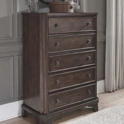 Ashley Furniture Chests Adinton - Brown - Five Drawer Chest