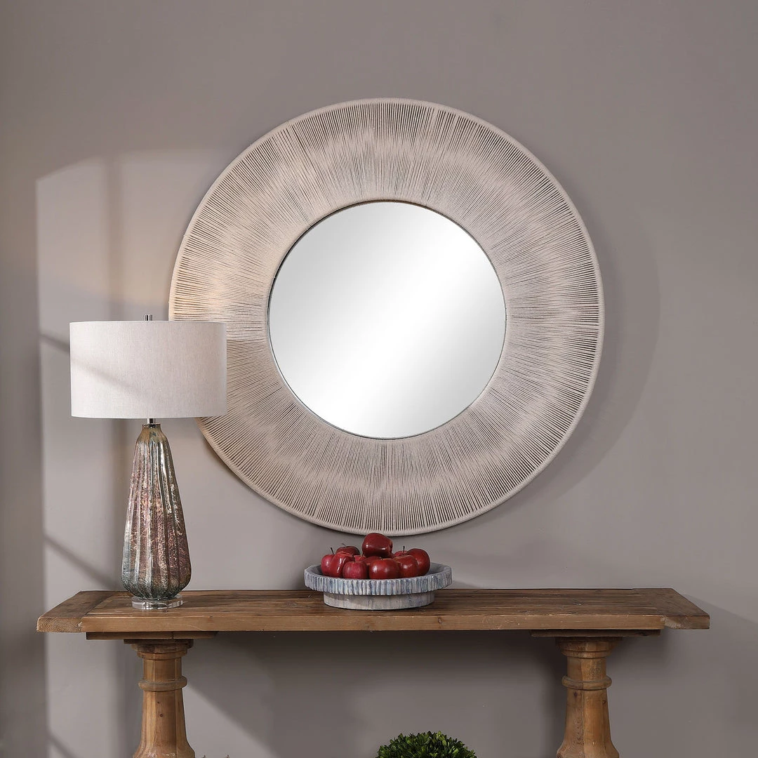Uttermost Sailor's Knot Round Mirror 6 Uttermost Sailor's Knot Round Mirror