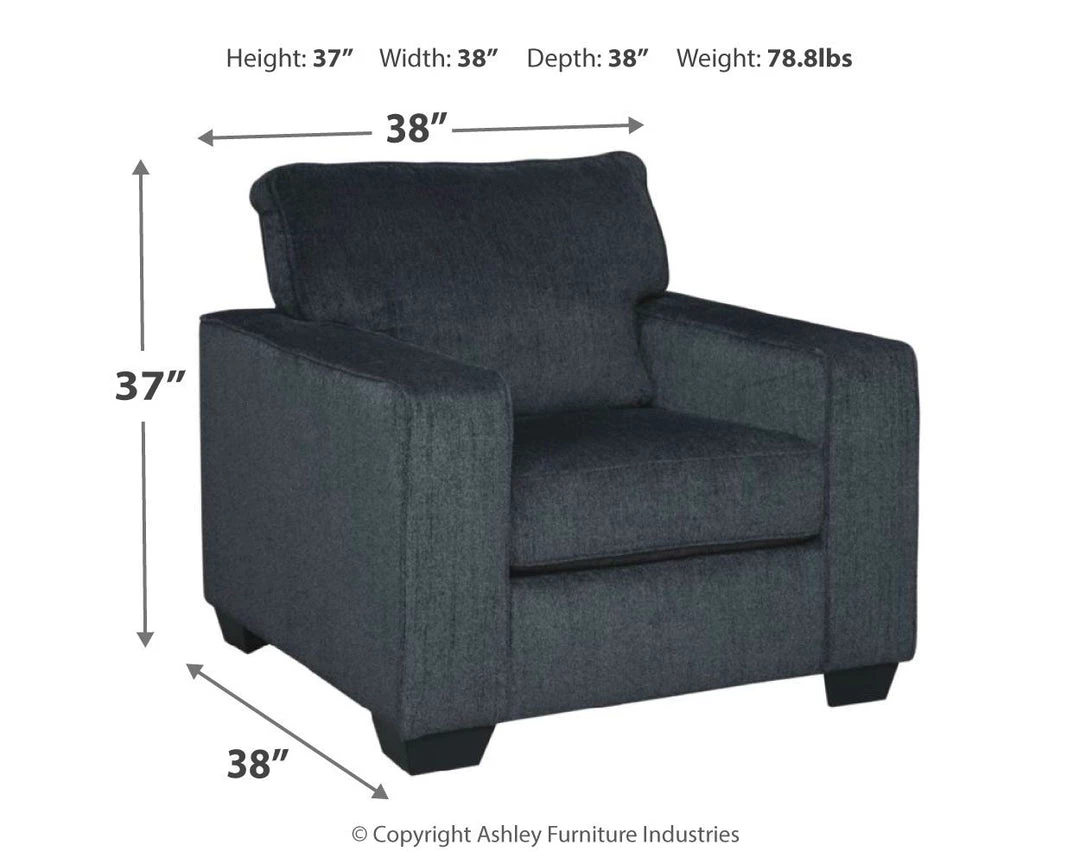 Ashley Furniture Altari - Chair Plump Cushioning - Arm Chairs 6 Ashley Furniture Altari - Chair Plump Cushioning - Arm Chairs