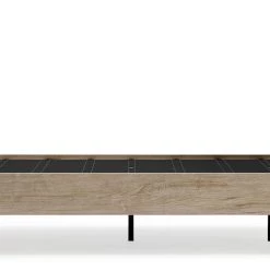 Signature Design By Ashley® Oliah - Natural - Panel Platform Bed Beds