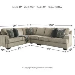 Signature Design By Ashley® Bovarian - With Storage - Sectional Set