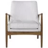 Uttermost Bev White Accent Chair Chairs 1 Uttermost Bev White Accent Chair Chairs