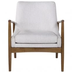 Uttermost Bev White Accent Chair Chairs