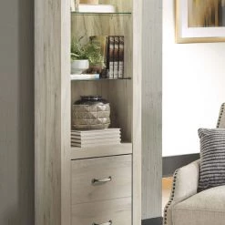Ashley Furniture Bellaby - Whitewash - Pier - 2-doors Cabinets