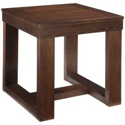 Ashley Furniture Watson - Dark Brown - Square End Table