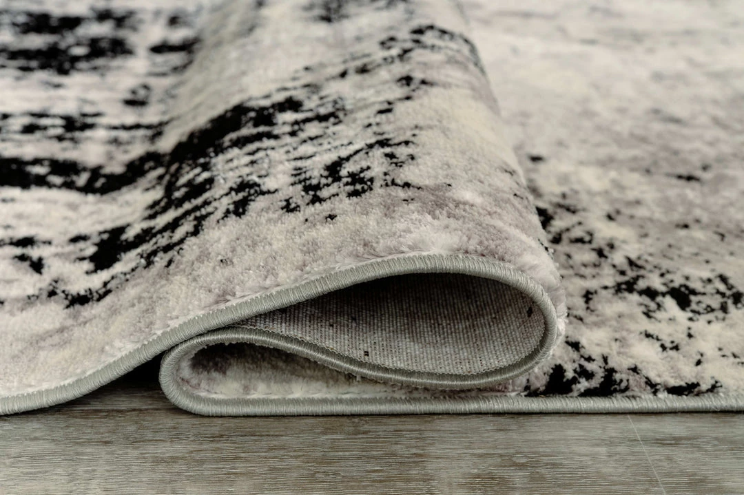 Ashley Furniture Zekeman - Black/cream/gray - Medium Rug Accessories 5 Ashley Furniture Zekeman - Black/cream/gray - Medium Rug Accessories