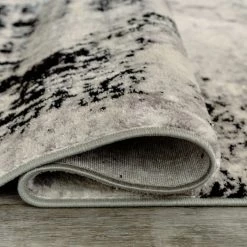 Ashley Furniture Accessories Zekeman - Black/cream/gray - Large Rug