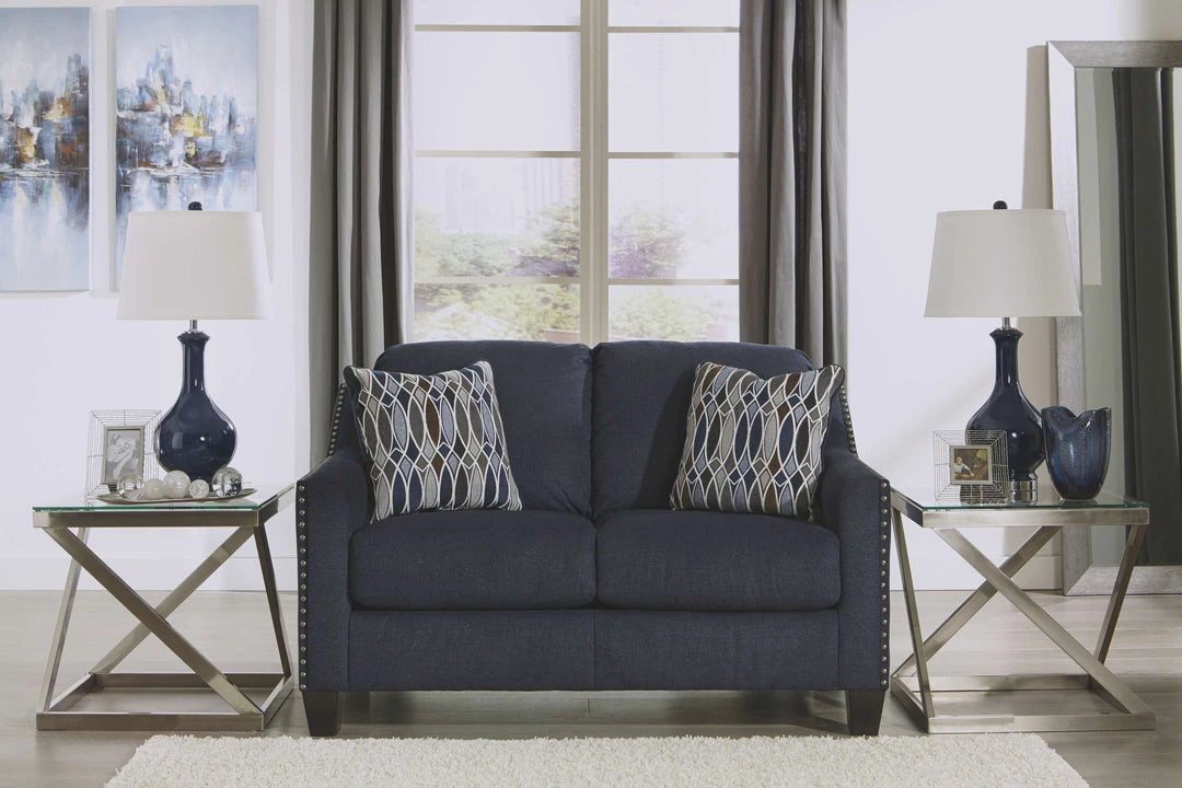 Ashley Furniture Loveseats Creeal - Blue - Loveseat 13 Ashley Furniture Loveseats Creeal - Blue - Loveseat