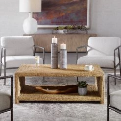 Uttermost Rora Open Coastal Coffee Table Tables