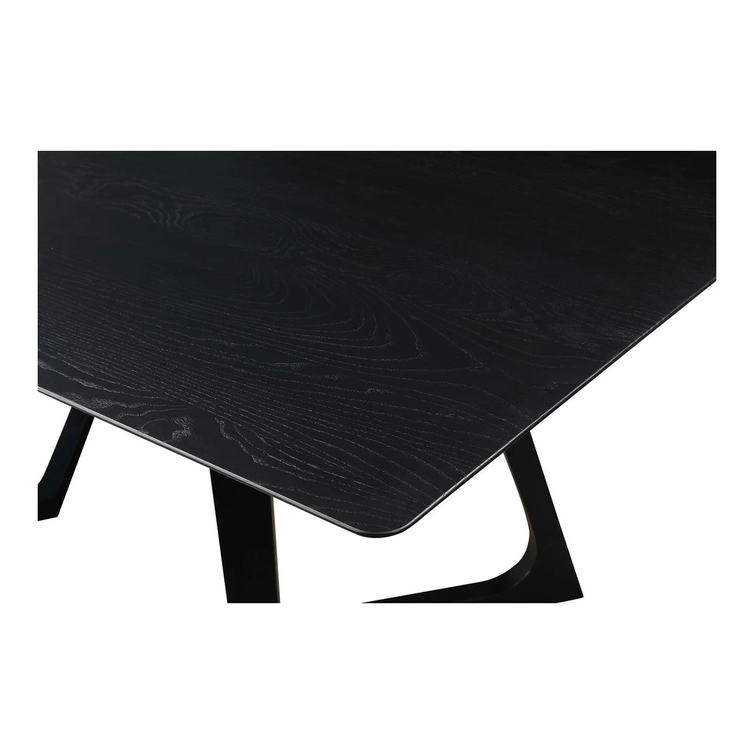 Moe's Home Collection Godenza Dining Table Rectangular Black Ash 4 Moe's Home Collection Godenza Dining Table Rectangular Black Ash