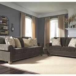 Ashley Furniture Stracelen - Sable - Loveseat Loveseats