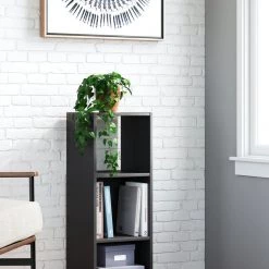 Ashley Furniture Langdrew - Black - Three Cube Organizer