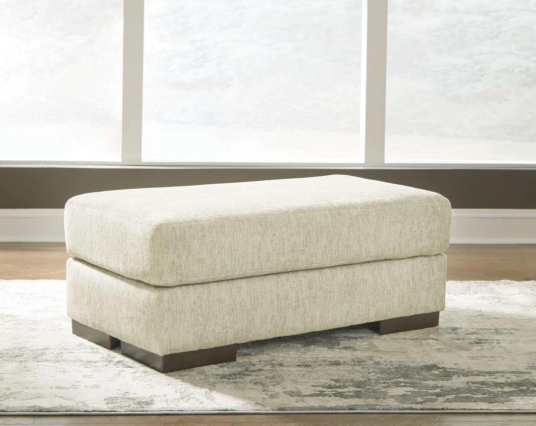 Signature Design By Ashley® Caretti - Parchment - Ottoman 7 Signature Design By Ashley® Caretti - Parchment - Ottoman