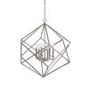 Uttermost Euclid 6 Light Nickel Cube Pendant Accessories