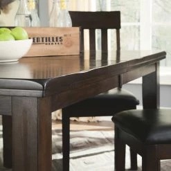 Ashley Furniture Haddigan - Dark Brown - Rect Dining Room Ext Table
