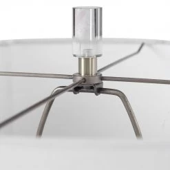 Uttermost Kathleen Metallic Silver Table Lamp