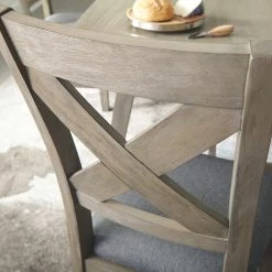 Signature Design By Ashley® Aldwin - Gray - Rectangular Dining Room Table, 4 Upholstered Side Chairs 10 Signature Design By Ashley® Aldwin - Gray - Rectangular Dining Room Table, 4 Upholstered Side Chairs