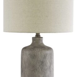 Ashley Furniture Linus - Antique Black - Ceramic Table Lamp (1/cn) Accessories