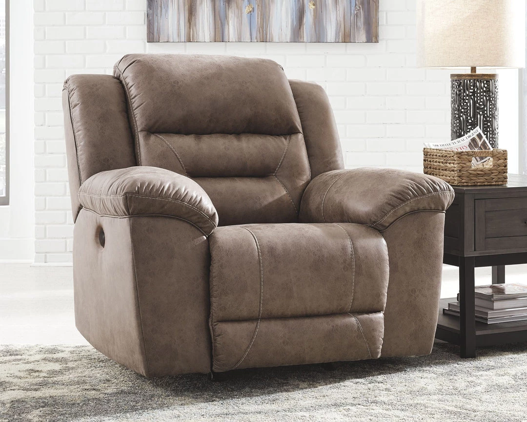 Ashley Furniture Reclining Furniture Stoneland - Channel-stitched Back - Power Recliners 7 Ashley Furniture Reclining Furniture Stoneland - Channel-stitched Back - Power Recliners