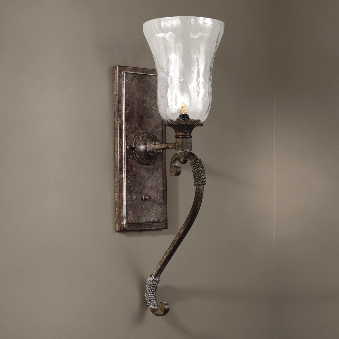 Uttermost Galeana Glass Wall Sconces 4 Uttermost Galeana Glass Wall Sconces