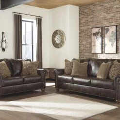 Ashley Furniture Nicorvo - Coffee - Loveseat