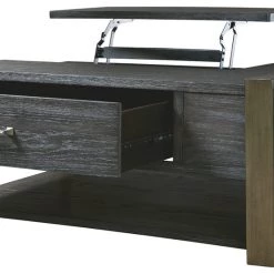 Ashley Furniture Tables Forleeza - Dark Gray - Lift Top Cocktail Table