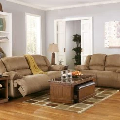 Ashley Furniture Hogan - Mocha - 2 Seat Reclining Sofa
