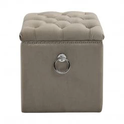 Uttermost Talullah Tufted Storage Ottoman Ottomans