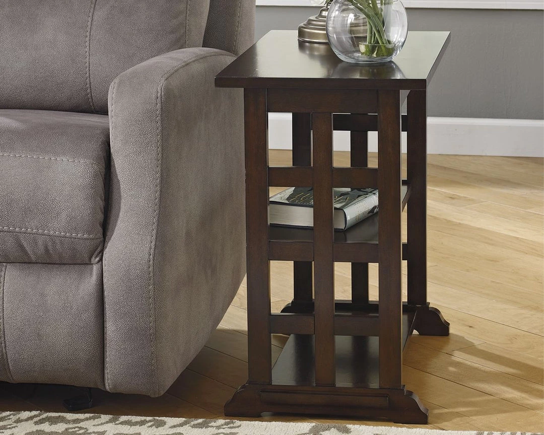 Ashley Furniture Tables Braunsen - Brown - Chair Side End Table - Squared Sides 10 Ashley Furniture Tables Braunsen - Brown - Chair Side End Table - Squared Sides