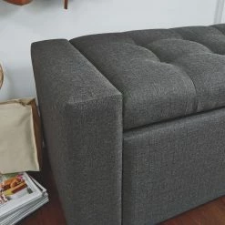 Ashley Furniture Benches Cortwell - Gray - Storage Bench