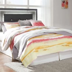 Ashley Furniture Lodanna - Gray - Full Uph Panel Headboard 12 Ashley Furniture Lodanna - Gray - Full Uph Panel Headboard