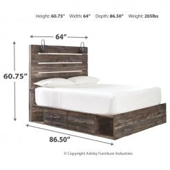 Signature Design By Ashley® Drystan - Multi - Panel Bed 20 Signature Design By Ashley® Drystan - Multi - Panel Bed