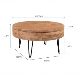 Moe's Home Collection Privado Storage Coffee Table Tables