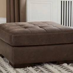 Ashley Furniture Maderla - Walnut - Oversized Accent Ottoman Ottomans 9 Ashley Furniture Maderla - Walnut - Oversized Accent Ottoman Ottomans