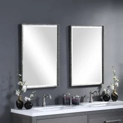 Accessories Uttermost Callan Silver Vanity Mirror