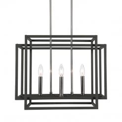 Uttermost Quadrangle 4 Light Pendant