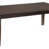 Ashley Furniture Haddigan - Dark Brown - Rect Dining Room Ext Table