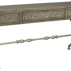 Ashley Furniture Tables Quinnland - Antique Black - Console Sofa Table