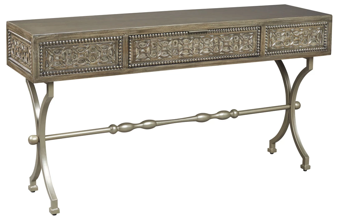 Ashley Furniture Tables Quinnland - Antique Black - Console Sofa Table 3 Ashley Furniture Tables Quinnland - Antique Black - Console Sofa Table